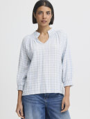 Pulz Bluse - Lyseblå - Dame - Bluser - PULZ Jeans