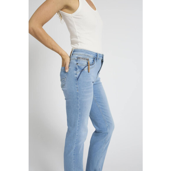 Pulz Jeans straight - Light Blue - Dame - Jeans - PULZ Jeans