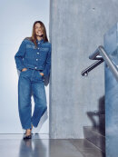 Pulz Jeans Barrel - Medium blue - Dame - Jeans - PULZ Jeans