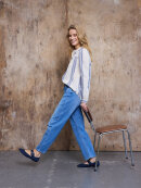 PULZ Jeans - Pulz Jeans Barrel - Medium blue