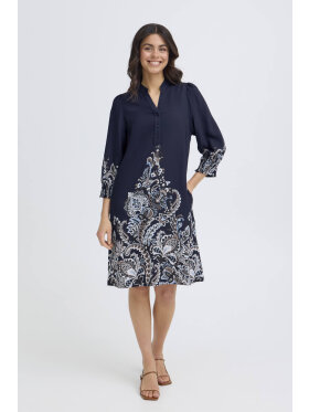 FRANSA - Fransa Kjole - navy