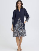 Fransa Kjole - navy - Mellemlange kjoler - FRANSA