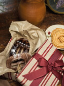 Black Colour Hårspænde - Brown Marble  - Hår Accessories - Black Colour