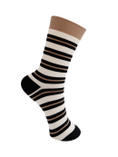 Black Colour Strømper - strib/sand - Strømper & strømpebukser - Black Colour