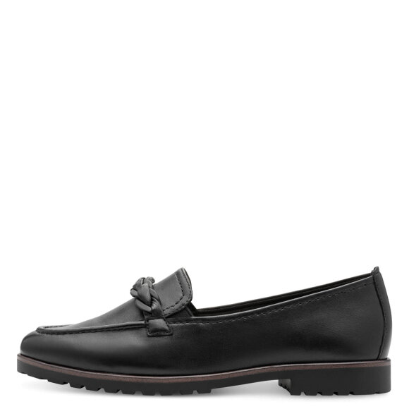 Tamaris - Tamaris loafers - sort