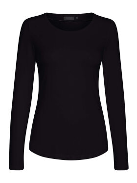 Fransa t-shirt L/Æ - sort - Dame - Bluser - FRANSA