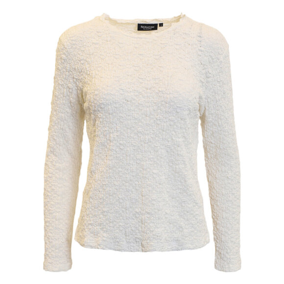 Signature bluse - off white - Dame - Bluser - Signature Signature bluse - off white - Dame - Bluser - Signature