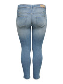 Only Carmakoma bukser - light blue denim - Plus size bukser til kvinder - ONLY CarmaKoma