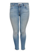 Only Carmakoma bukser - light blue denim - Plus size bukser til kvinder - ONLY CarmaKoma