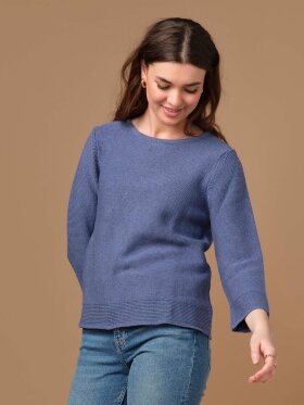 Skovhuus strik - blå - Lækre striktrøjer til kvinder - Skovhuus Skovhuus strik - blå - Lækre striktrøjer til kvinder - Skovhuus