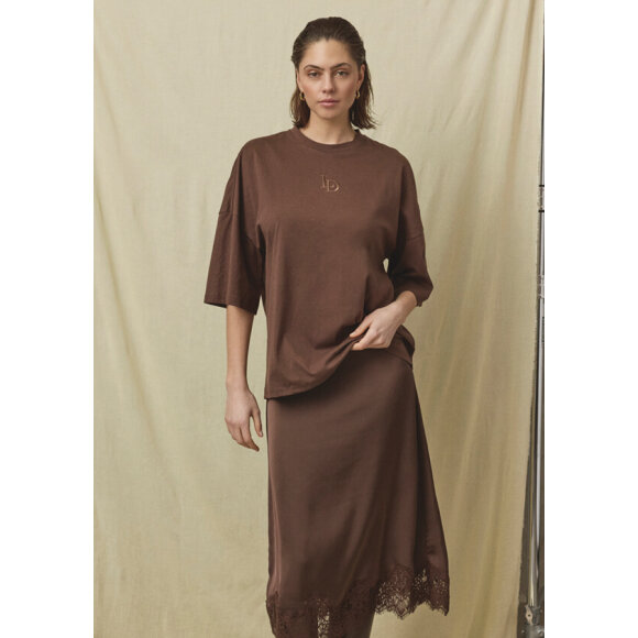 Love & Divine T-Shirt - Brun - Dame - T-shirts - love & divine