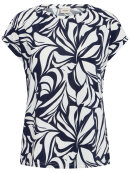 Fransa t-shirt - blå/off - Dame - T-shirts - FRANSA