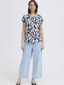 Fransa t-shirt - blå/off - Dame - T-shirts - FRANSA