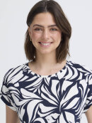 Fransa t-shirt - blå/off - Dame - T-shirts - FRANSA