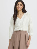 Fransa Skjorte - off/blå - Skjorter til kvinder - FRANSA