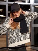 Skovhuus - Skovhuus strik - off/sort