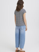 Fransa t-shirt - marine/off - Dame - T-shirts - FRANSA