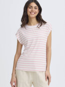 Fransa t-shirt - rose/off - Dame - T-shirts - FRANSA