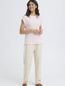 Fransa t-shirt - rose/off - Dame - T-shirts - FRANSA