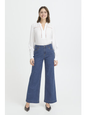 Fransa Jeans - mid blue denim - Dame - Jeans - FRANSA