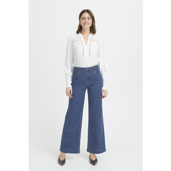 Fransa Jeans - mid blue denim - Dame - Jeans - FRANSA