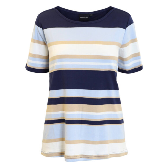 Brandtex t-shirt - blå mix - Dame - T-shirts - Brandtex