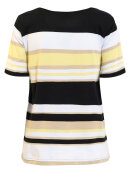 Brandtex t-shirt - sort/gul mix - Dame - T-shirts - Brandtex Brandtex t-shirt - sort/gul mix - Dame - T-shirts - Brandtex