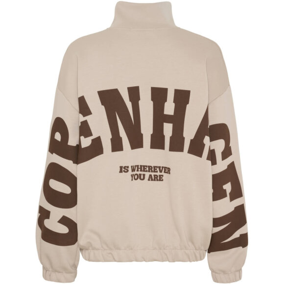 Marta Sweatshirt - sand/brun - Dame - Sweatshirts - MARTA