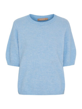 Marta strik K/Æ - lysblå - Lækre striktrøjer til kvinder - MARTA