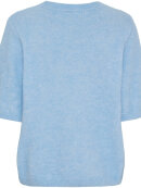 Marta strik K/Æ - lysblå - Lækre striktrøjer til kvinder - MARTA