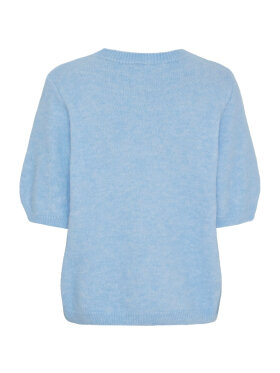Marta strik K/Æ - lysblå - Lækre striktrøjer til kvinder - MARTA
