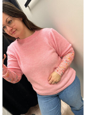 Marta strik K/Æ - lyserød - Lækre striktrøjer til kvinder - MARTA Marta strik K/Æ - lyserød - Lækre striktrøjer til kvinder - MARTA