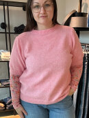 Marta strik K/Æ - lyserød - Lækre striktrøjer til kvinder - MARTA