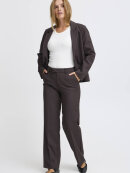 Pulz buks Bindy Wide - Espresso - Dame - Bukser  - PULZ Jeans