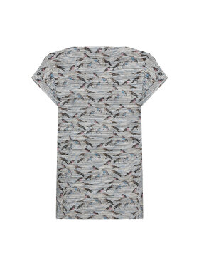 Soyaconcept T-Shirt - blå mix - Dame - T-shirts - Soyaconcept 