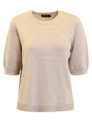 Brandtex strik - sand - Lækre striktrøjer til kvinder - Brandtex