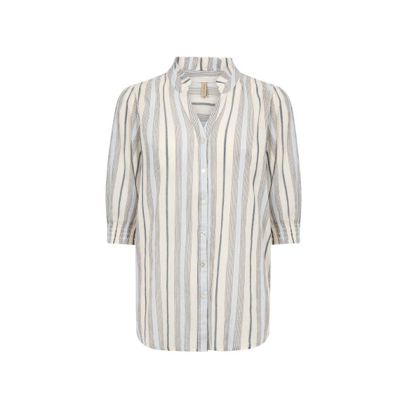 Soyaconcept Skjorte - off/blå - Skjorter til kvinder - Soyaconcept 