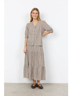 Soyaconcept Nedeerdel - tern/brun - Dame - Nederdele - Soyaconcept Soyaconcept Nedeerdel - tern/brun - Dame - Nederdele - Soyaconcept