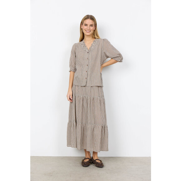 Soyaconcept Nedeerdel - tern/brun - Dame - Nederdele - Soyaconcept 