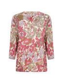 Soyaconcept Bluse - rød mix - Dame - Bluser - Soyaconcept 