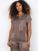 Soyaconcept Bluse - brun/off  - Dame - Bluser - Soyaconcept 