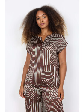 Soyaconcept Bluse - brun/off  - Dame - Bluser - Soyaconcept 