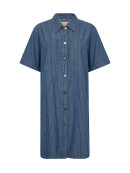 Soyaconcept Kjole - Denim Strib - Mellemlange kjoler - Soyaconcept 