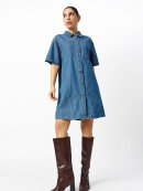 Soyaconcept Kjole - Denim Strib - Mellemlange kjoler - Soyaconcept 