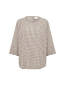 Wasabiconcept bluse - Tern/Brun - Overdele til Plus size - Wasabiconcept