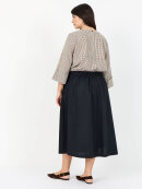 Wasabiconcept bluse - Tern/Brun - Overdele til Plus size - Wasabiconcept