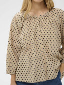 Part Two Skjorte - brun/dot - Skjorter til kvinder - Part Two Part Two Skjorte - brun/dot - Skjorter til kvinder - Part Two