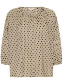 Part Two Skjorte - brun/dot - Skjorter til kvinder - Part Two Part Two Skjorte - brun/dot - Skjorter til kvinder - Part Two