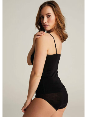 Femilet Uld Undertrøje - sort - Undertrøjer - femilet