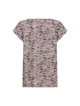 Soyaconcept T-Shirt - rødmix - Dame - T-shirts - Soyaconcept 